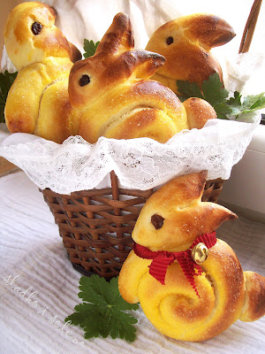 Easter Bread Bunnies
