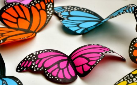DIY Paper Butterflies