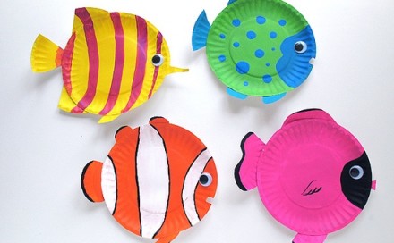 Nemo Themed Paper Plate Craft