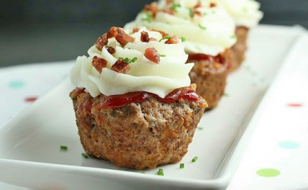 Meatloaf Cupcakes