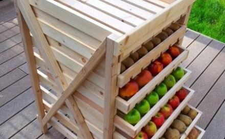 D.I.Y. Food Storage Shelf