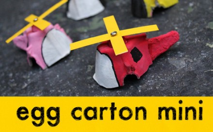 Egg Carton Mini Copter