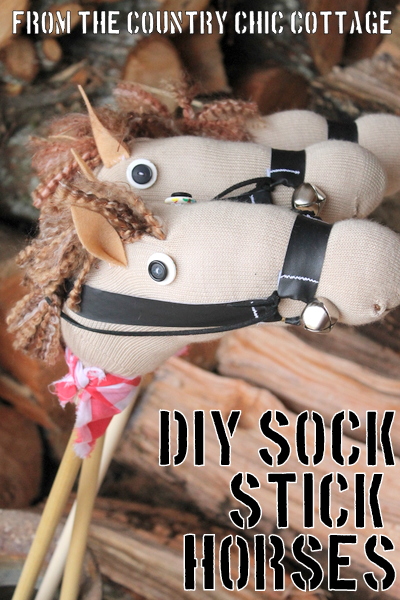 DIY Sock Stick Horses