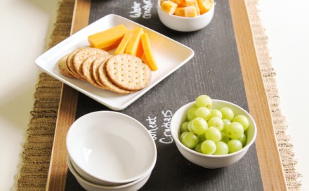 How to Make a Chalkboard Serving Tray