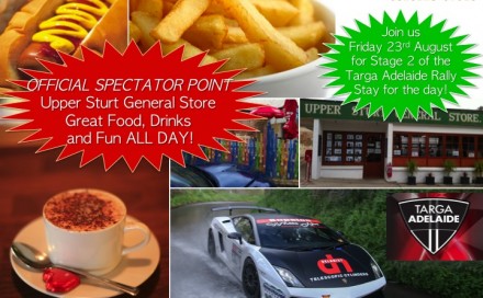 Targa Adelaide Rally 2013 - Official Spectator Point