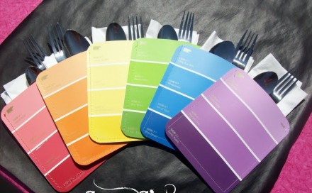 DIY Party Cutlery Holders