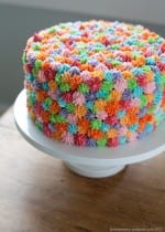 Pretty Frosted Cake