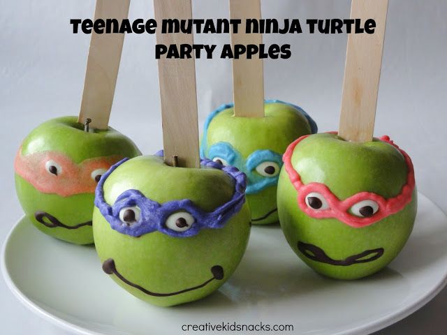 Teenage Mutant Ninja Turtle Apples