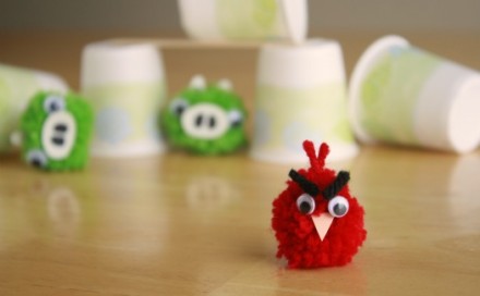 Angry Birds Pom Poms