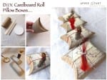 D.I.Y. Cardboard Roll Pillow Boxes