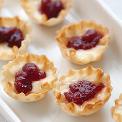 Brie and Cranberry Tartlets