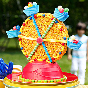 Ferris Wheel Carnival Cake