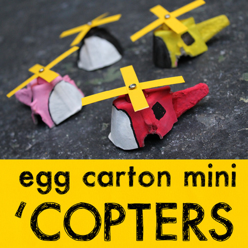Egg Carton Mini Copter