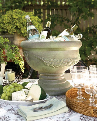 Transform a Garden Urn into an Ice Bucket
